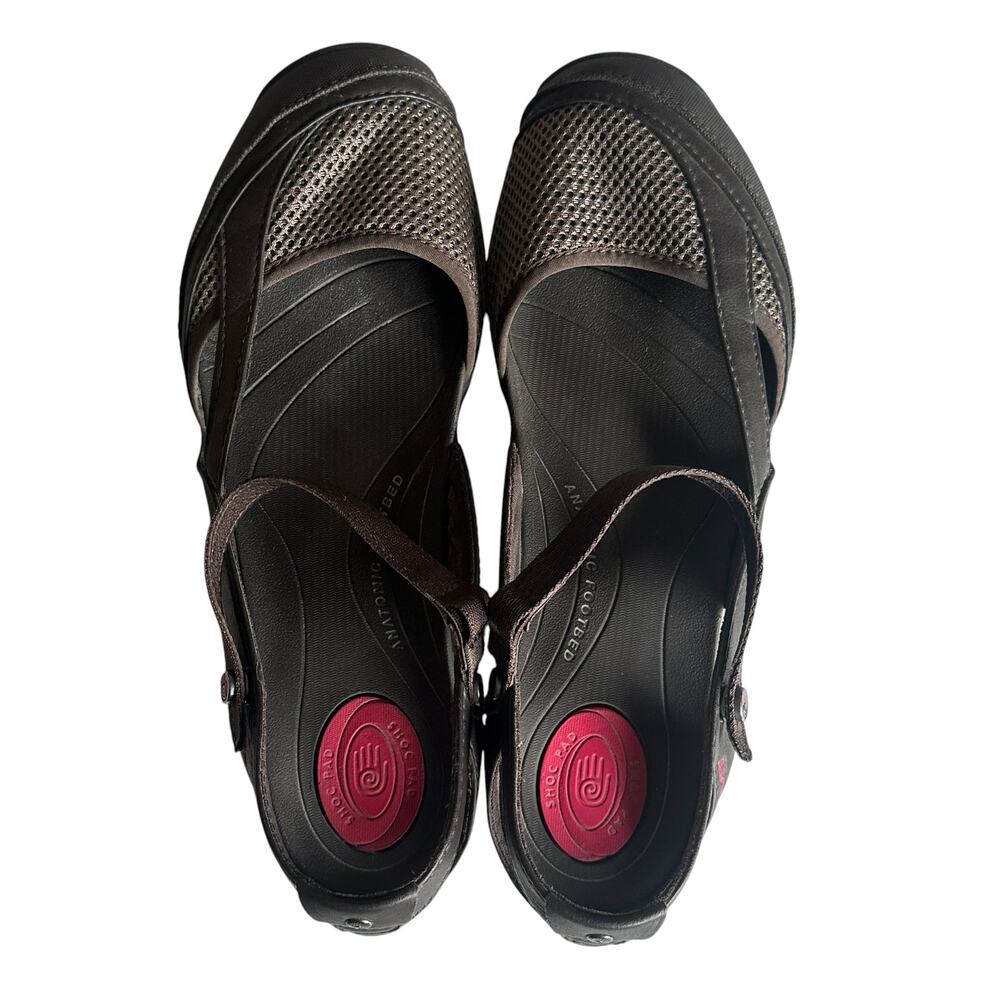 Teva Pasas Mary Jane Shoes Sandals Womens Size 10 Gray Performance Sporty Gorp